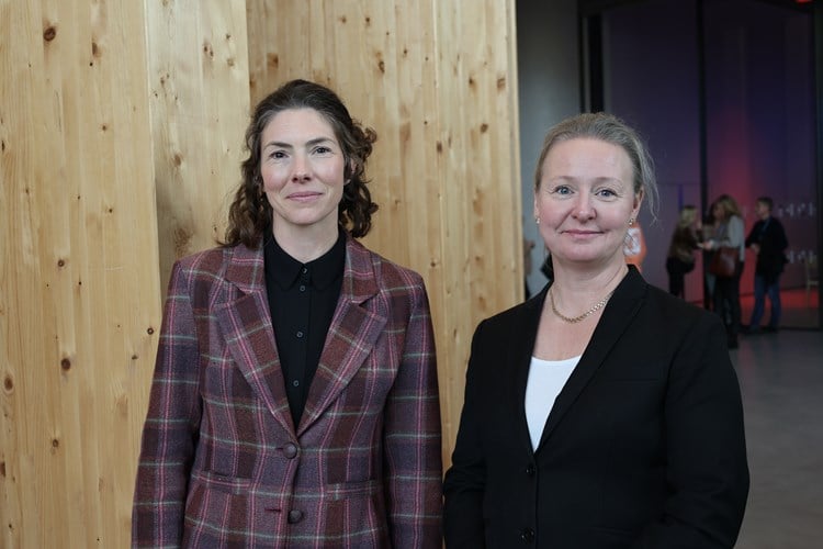 Jennie Sverker och Belinda Christensen från Skogsstyrelsen